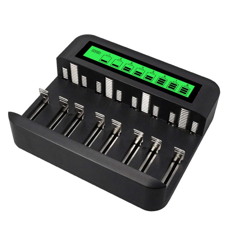 NC559 Eight-Slot LCD Multifunctional Battery Charger AA / AAA / C / D Charger
