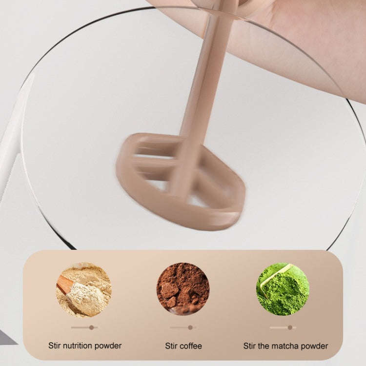 Handheld Electrical Milk Powder Mixer Children Complementary Food Making Stirring Stick(Black And...
