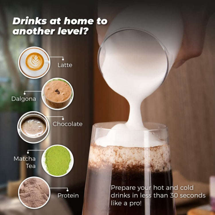 Handheld Electrical Milk Powder Mixer Children Complementary Food Making Stirring Stick(Black And...