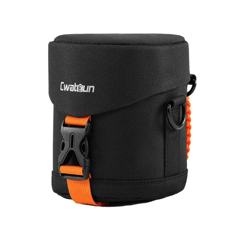 Cwatcun D157 DSLR Camera Lens Barrel Shockproof Thickened Digital Lens Bag Flip Lens Pouch, Color...