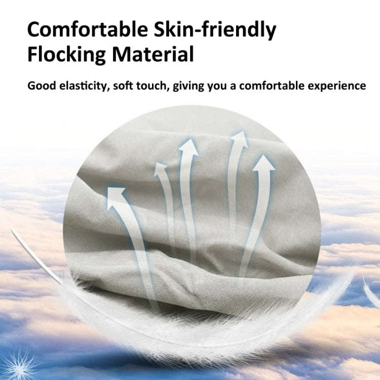 Press Inflatable Leg Rest Pillow Waist Cushion Portable Travel Back Cushion 48x43x19cm