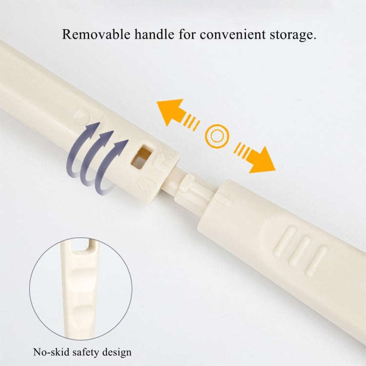 Silicone Portable Baby Bottle Brush Set Travel Cleaning Brush(White)