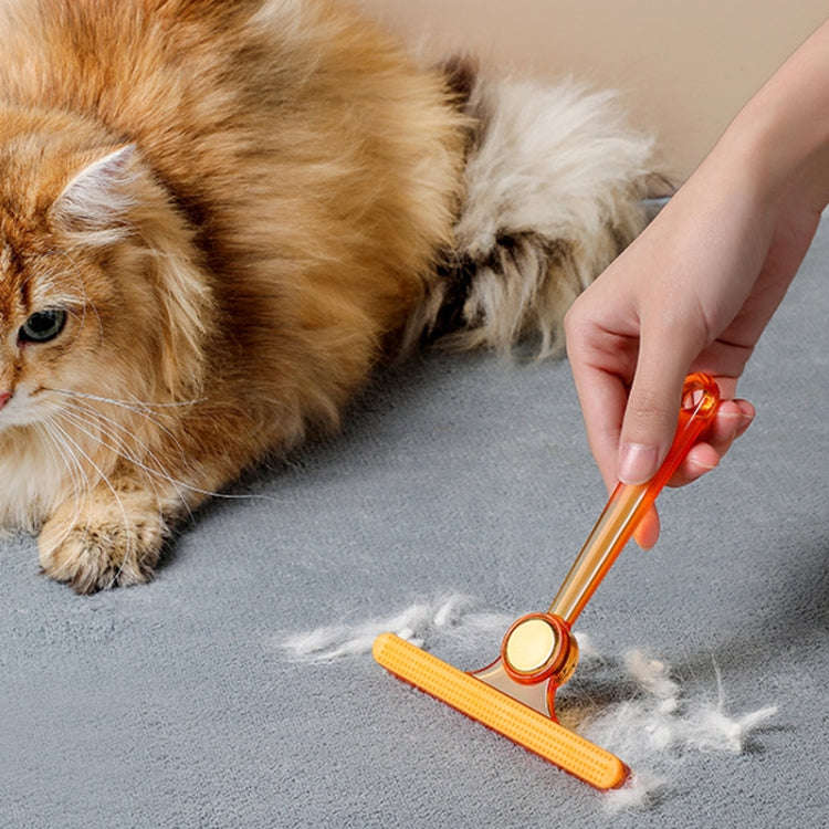 Pet Hair Removal Brush Household Sticky Hair Cleaner(Gold)