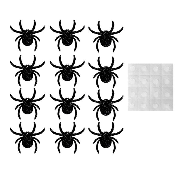 Halloween Decoration Wall Stickers Hanging Pendant Party Horror Banner Decoration, Style: 12pcs S...