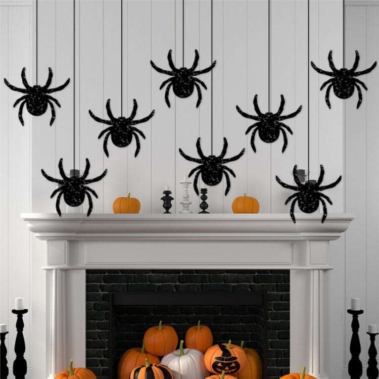 Halloween Decoration Wall Stickers Hanging Pendant Party Horror Banner Decoration, Style: Alphabe...