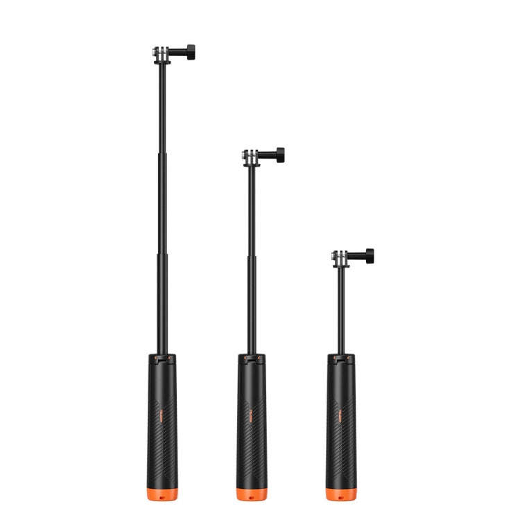 TELESIN 61cm Underwater Buoyancy Bar Retractable Selfie Stick Tripod For GoPro Insta360 DJI OSMO ...