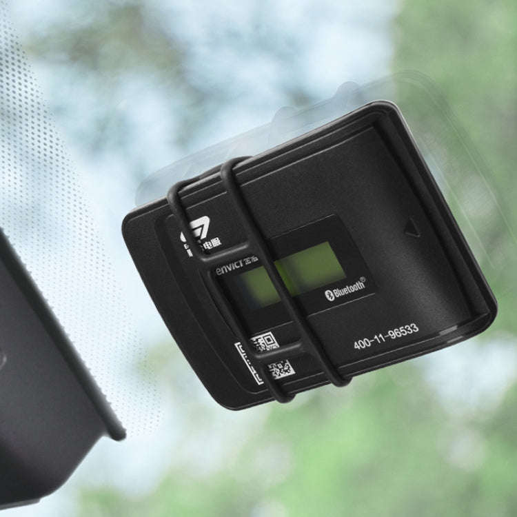 Automotive Removable ETC Slide Bracket Car Anti-Drop Holder, Color: Black