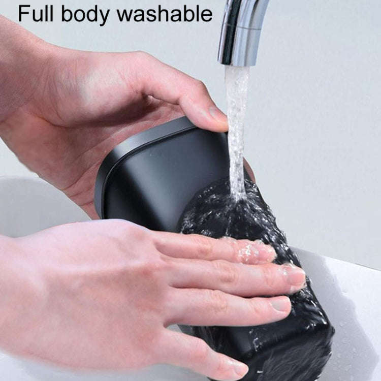 Simple Car Trash Can Automobile Storage Bin With Trash Bag(Black)
