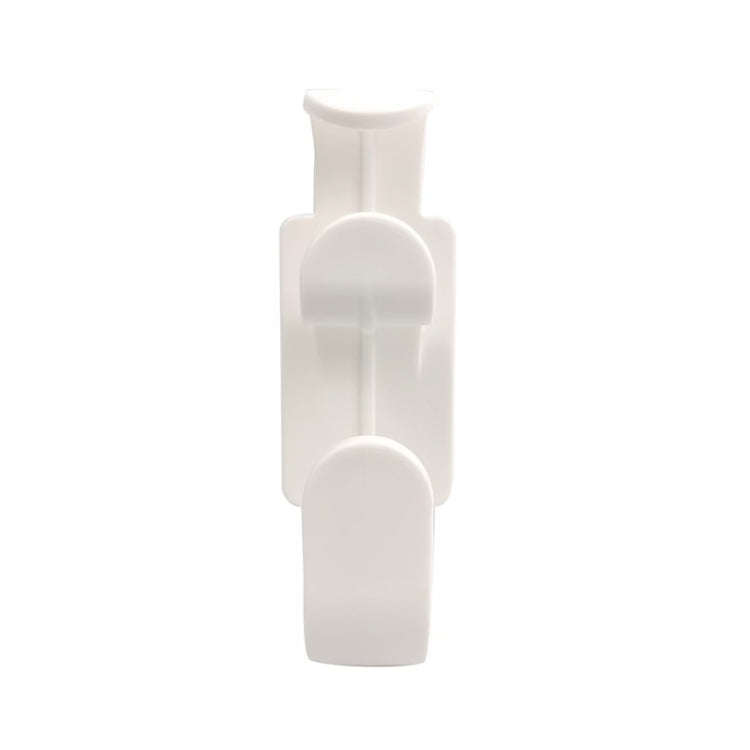 ABS Plastic Hooks Self-adhesive Ventilator Line Hook(White)