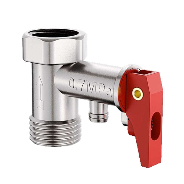 0.7MPa Pressure Relief Valve For Electric Water Heater Pressure Reducing Exhaust Valve Household ...