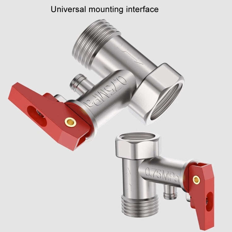 0.9MPa Pressure Relief Valve For Electric Water Heater Pressure Reducing Exhaust Valve Household ...