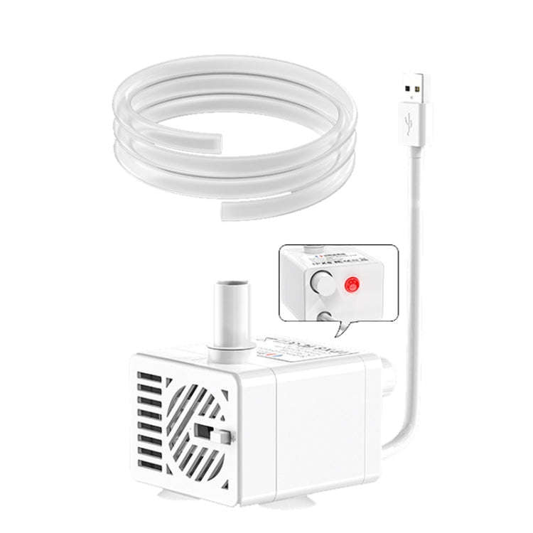 Innovator Group USB Pet Water Dispenser Pump 5V Mute Micro Brushless DC Water Pump No Water Power...