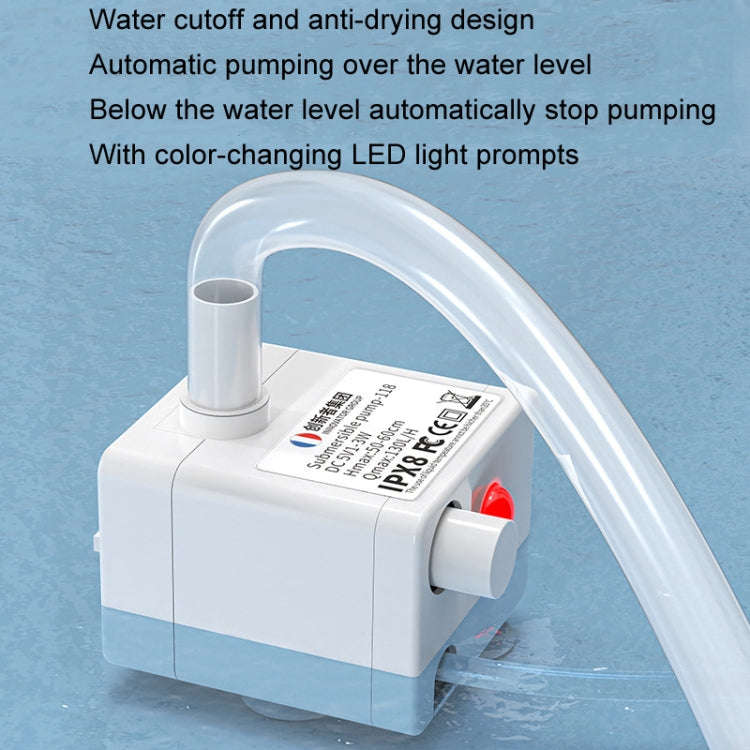 Innovator Group USB Pet Water Dispenser Pump 5V Mute Micro Brushless DC Water Pump No Water Power...