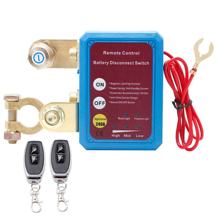Car Battery Disconnectors Remote Control Smart Disconnect Switch, Style: Intelligent Model