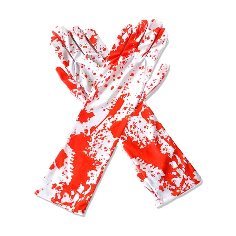 Halloween Party Decoration Blood Print Masquerade Props Horror Costume Cosplay Props, Style: Bloo...