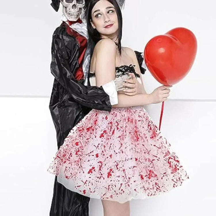 Halloween Party Decoration Blood Print Masquerade Props Horror Costume Cosplay Props, Style: Bloo...