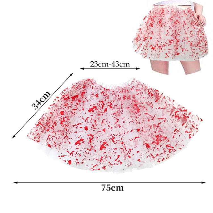 Halloween Party Decoration Blood Print Masquerade Props Horror Costume Cosplay Props, Style: Bloo...