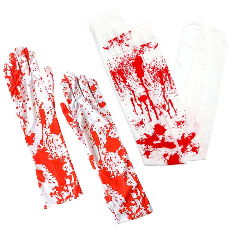 Halloween Party Decoration Blood Print Masquerade Props Horror Costume Cosplay Props, Style: Bloo...