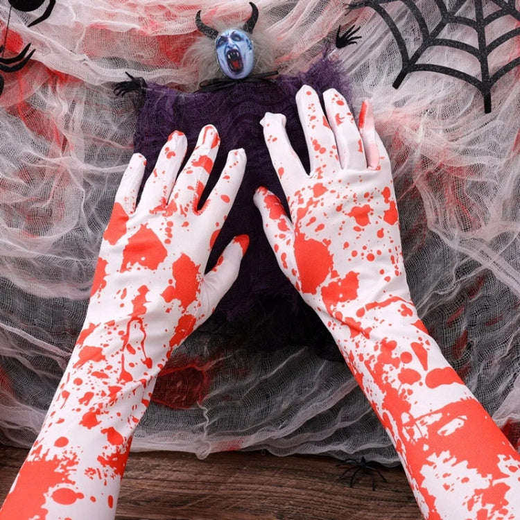 Halloween Party Decoration Blood Print Masquerade Props Horror Costume Cosplay Props, Style: Bloo...