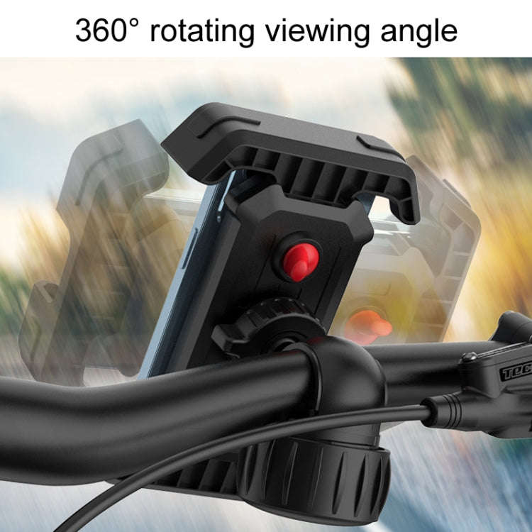 YYS-573 Motorcycle Bicycle Riding Navigation Cell Phone Holder