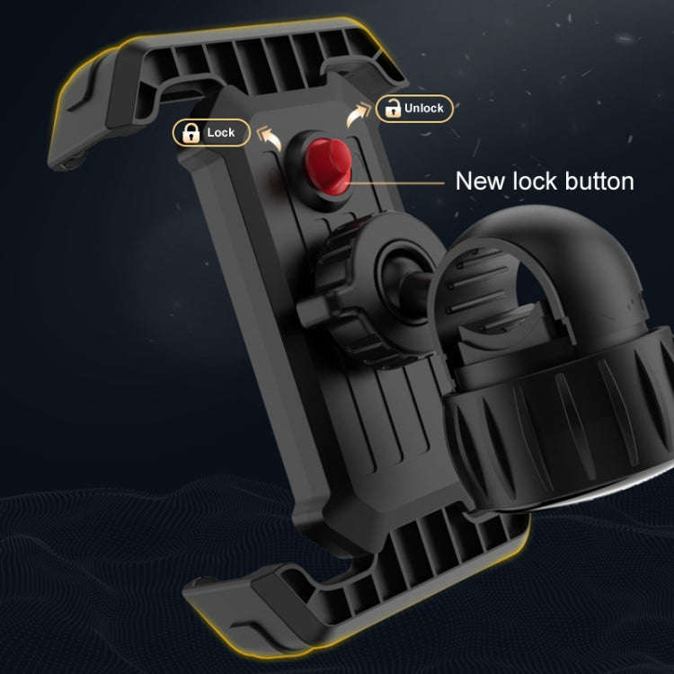 YYS-573 Motorcycle Bicycle Riding Navigation Cell Phone Holder