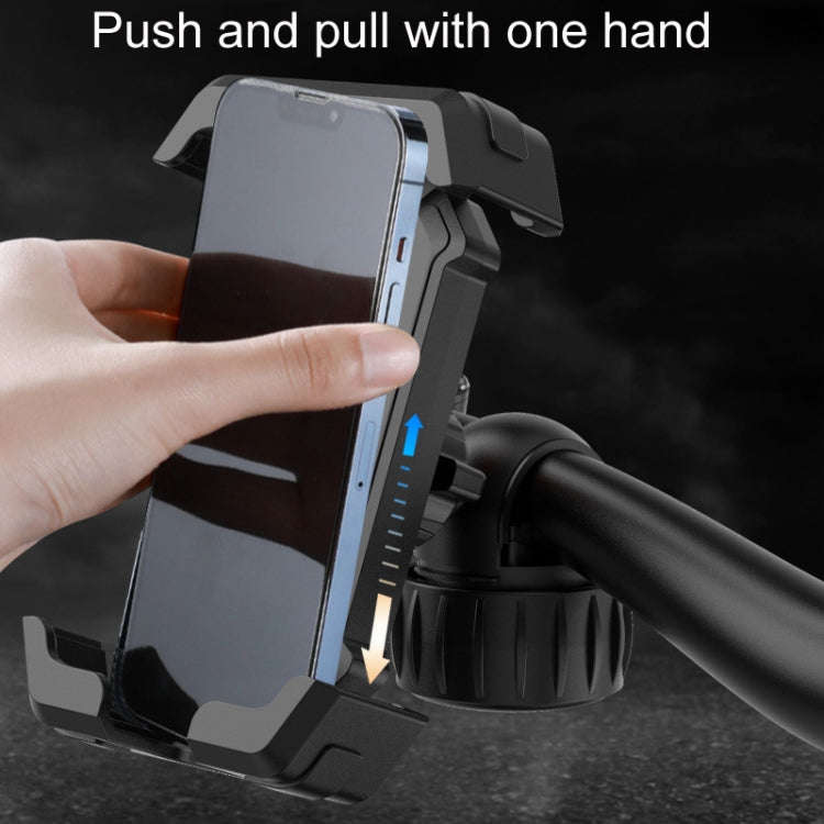 YYS-573 Motorcycle Bicycle Riding Navigation Cell Phone Holder