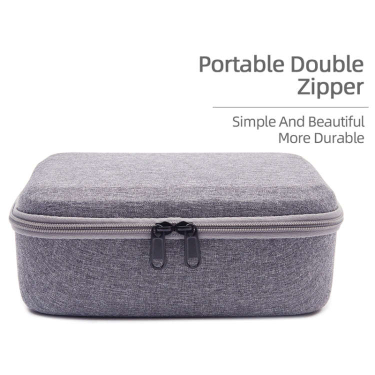 For DJI Neo Fly More Combo Carrying Case Handbag Protective Box(Black + Red Inner)