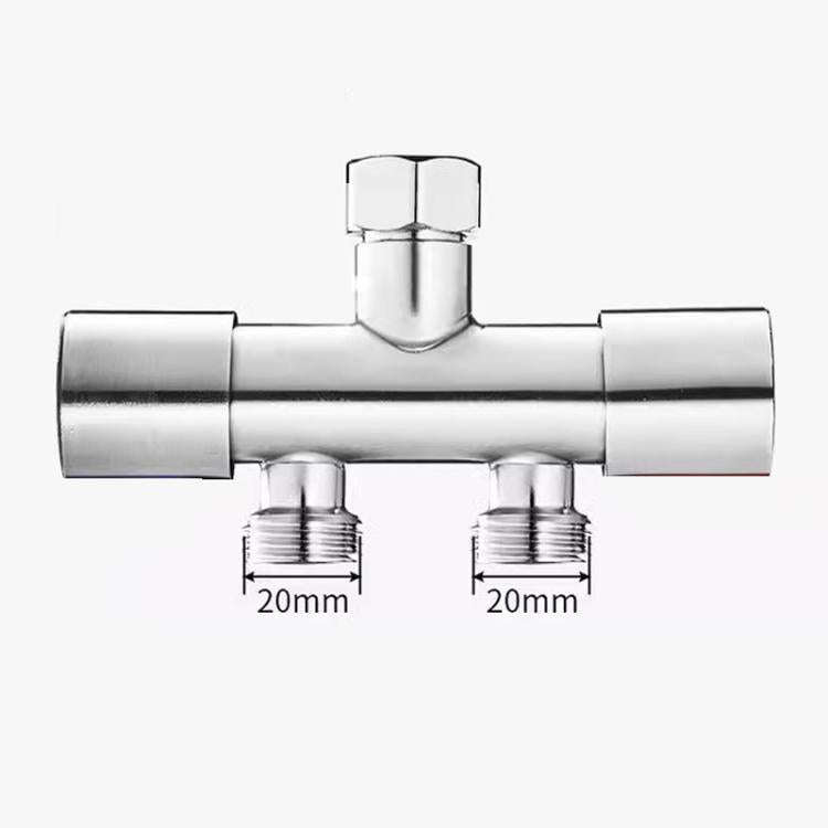 Washing Machine Faucet Splitter 1 Input 2 Output Dual Outlet Adapter 304 Stainless Steel Faucet, ...