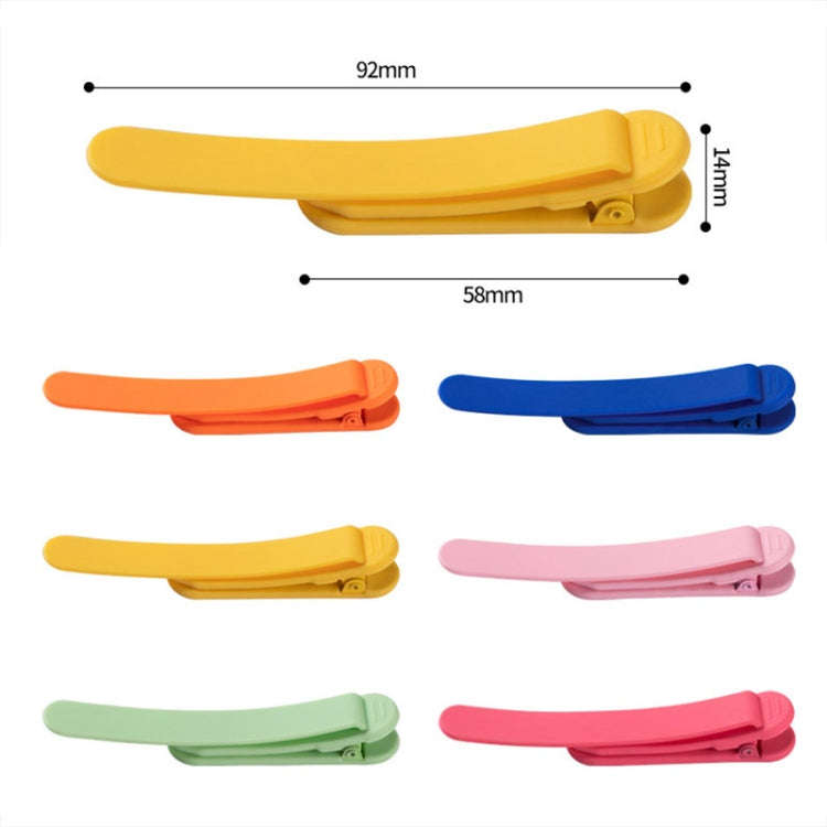 6pcs /Set Silicone Page Bookmark Clip Automatic Page Recording Reading Tool