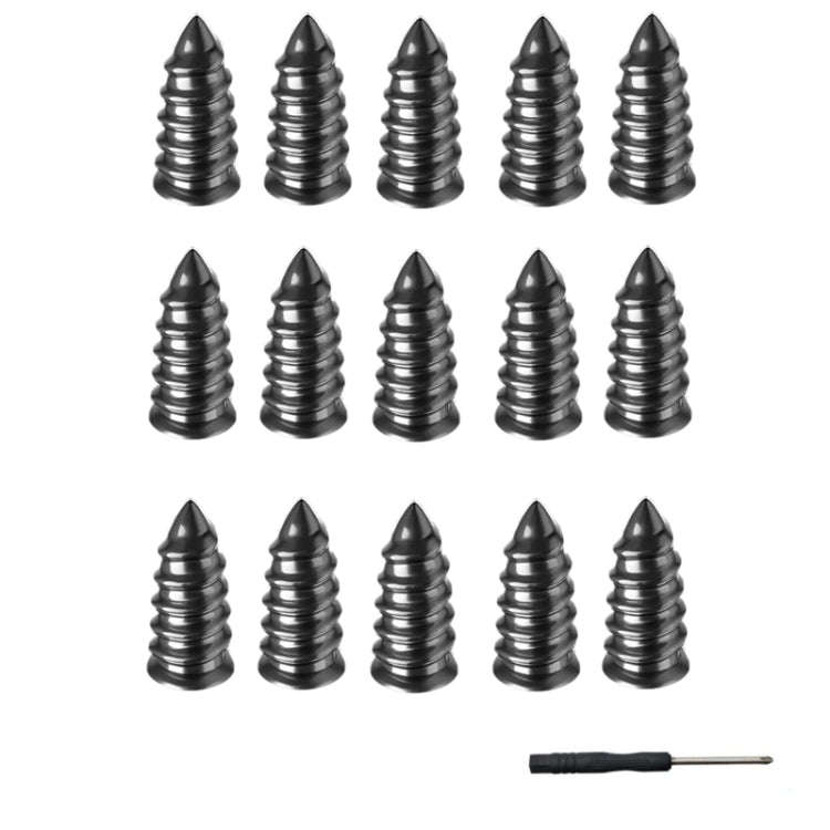 Electric Motorcycle Vacuum Tire Repair Nails, Set: 15pcs Small + Screwdriver