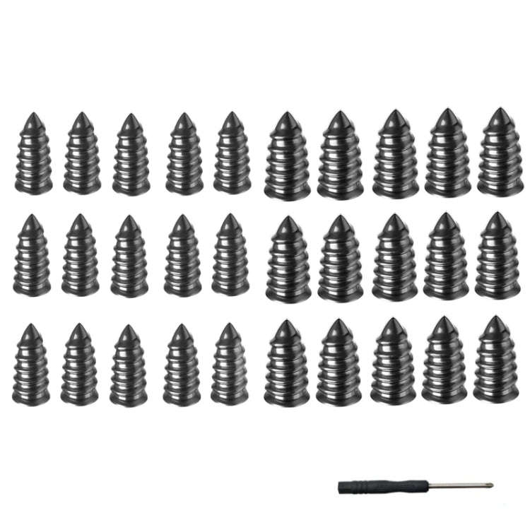 Electric Motorcycle Vacuum Tire Repair Nails, Set: 15pcs Small + 15pcs Large+ Screwdriver