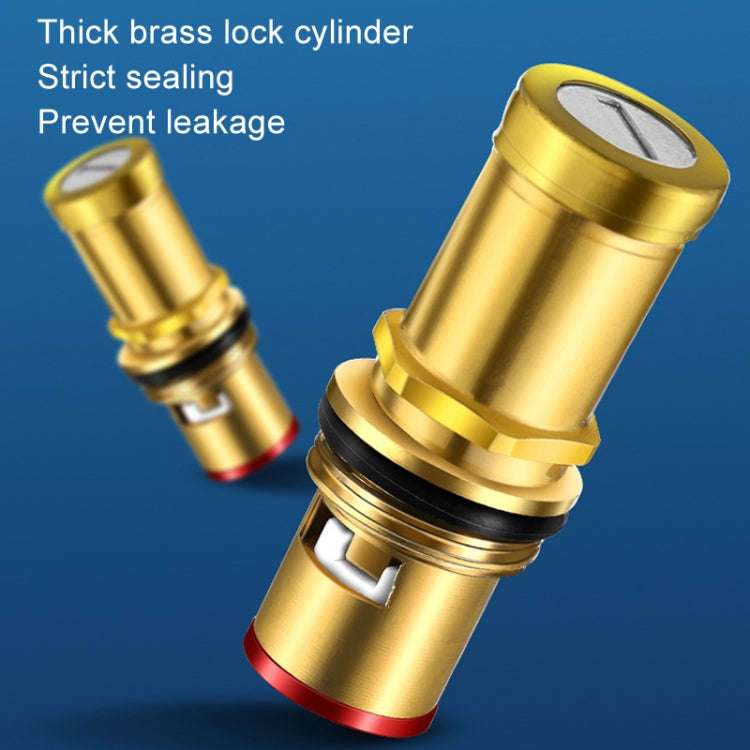 Household Faucet With Lock Outdoor Anti-theft 4 Minute Faucet, : Key Alloy Sparkler