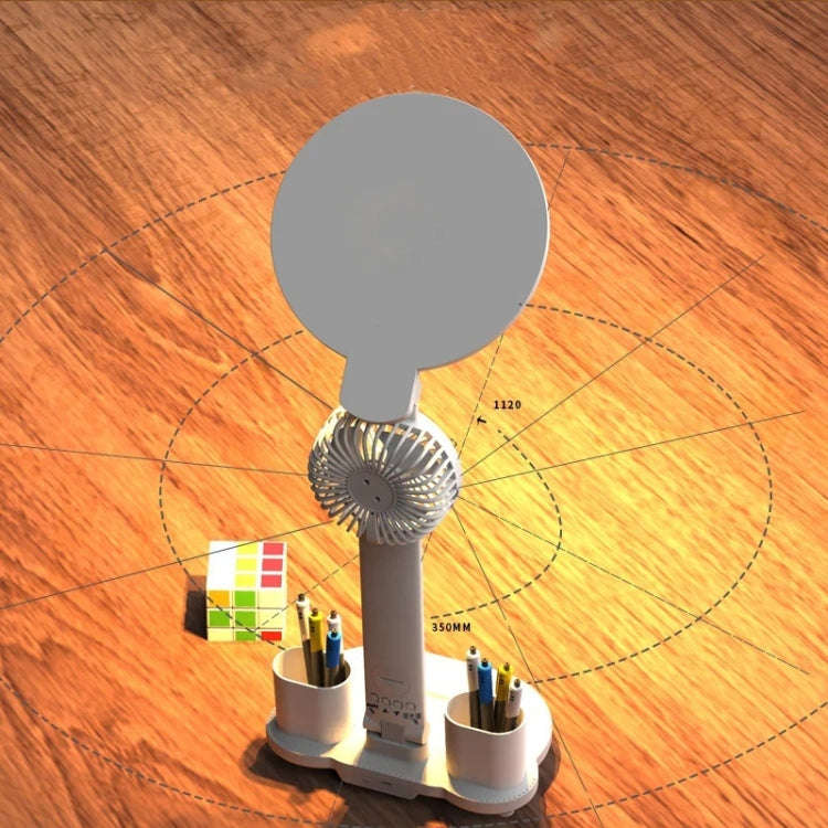 Plug-in Model With Clock  Round Desk Lamp Study Reading Folding Smart Bedside Eye Protection Lamp