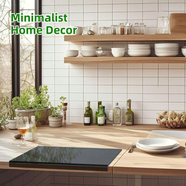 Kitchen Counter Acrylic Cutting Board With Counter Lip 45 x 35cm