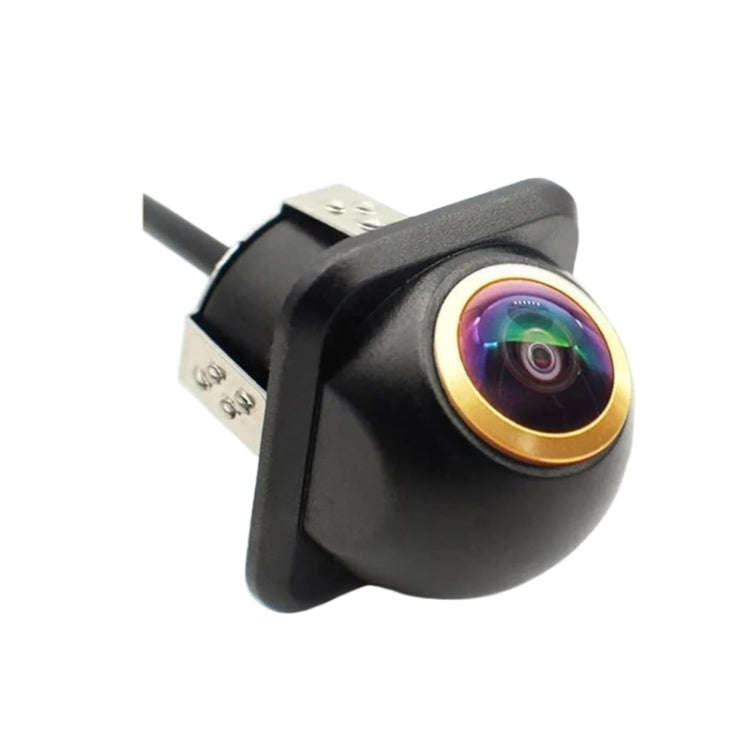 Car Universal HD Night Vision Rear View Reversing Three-Control Fisheye Camera, Style: AHD720P St...