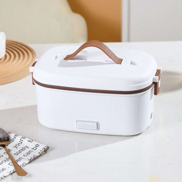 A08 Single Voltage Electric Lunch Box Stainless Steel Lining Plug-in Heating Bento Box(EU Plug)