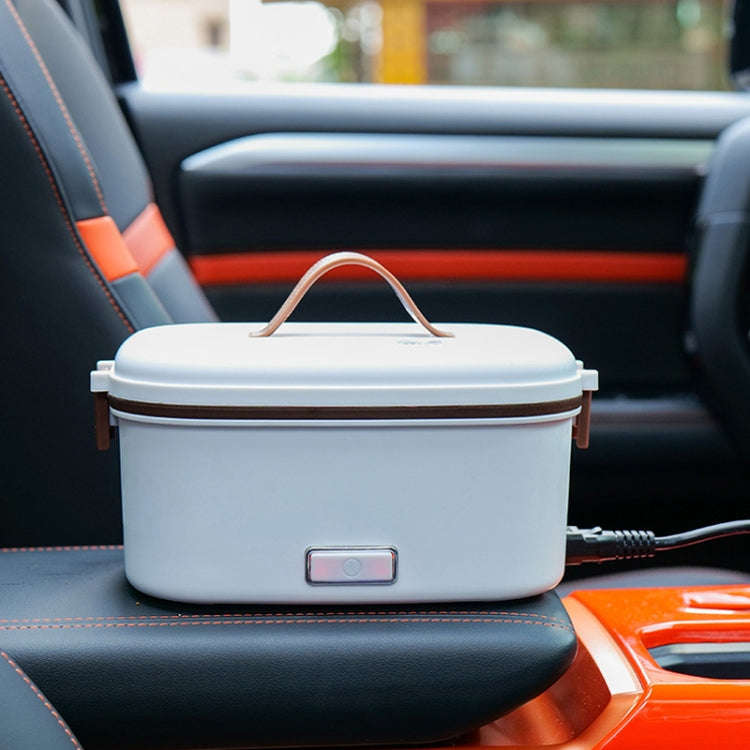 A12 12V Dual Voltage For Car Home Use Electric Lunch Box Stainless Steel Lining Plug-in Heating B...