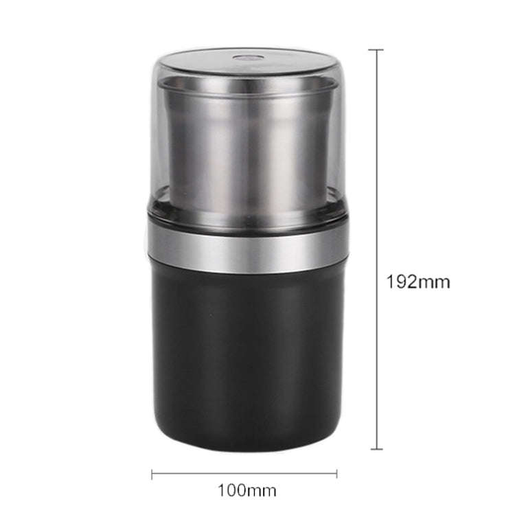 Single Cup Cross Knife Small Electric Grinder Coffee Bean Grains Fine Grinding Powder Machine US ...