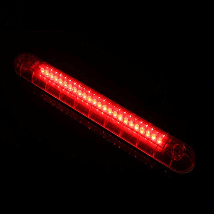 24 LED Universal Car Modified High-mounted Brake Light Taillight(Red Light)