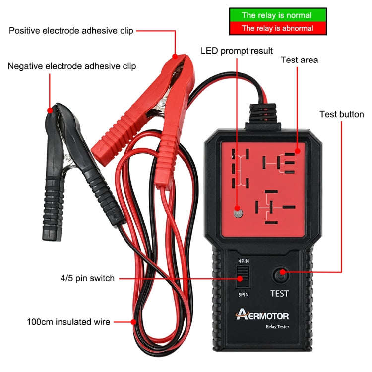 AERMOTOR Automotive Circuit Relay Tester Repair Tool(AERBJ-707)