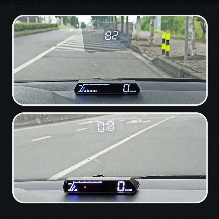Head-up Display OBD Multi-function Vehicle Instrument Oil Temperature Gearbox Monitoring Screen(S...