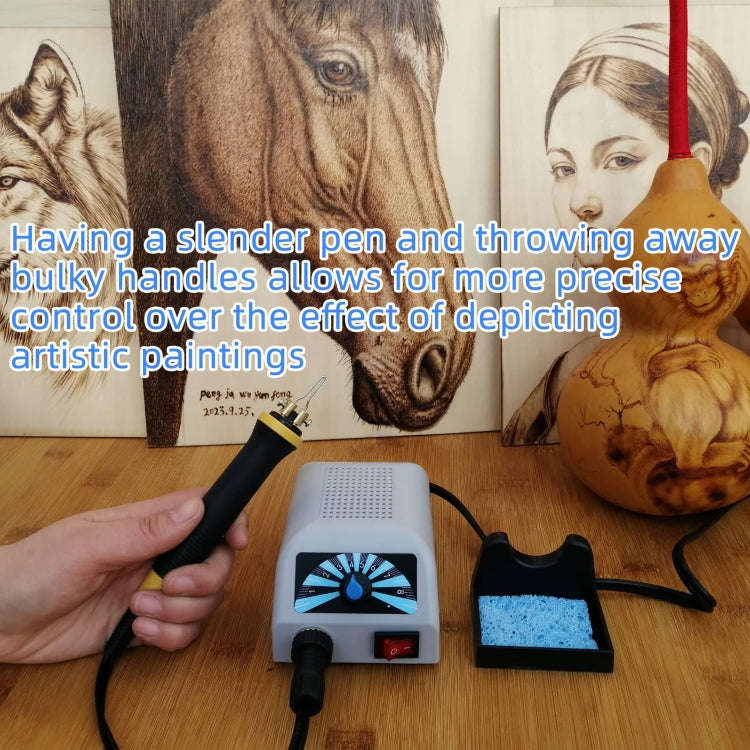 Wood Burning Pen Gourd Branding Tool Wood Panel Branding Machine EU Plug