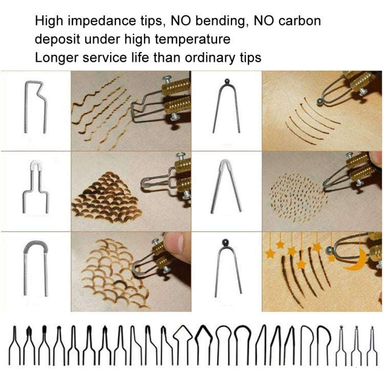 Wood Burning Pen Gourd Branding Tool Wood Panel Branding Machine EU Plug