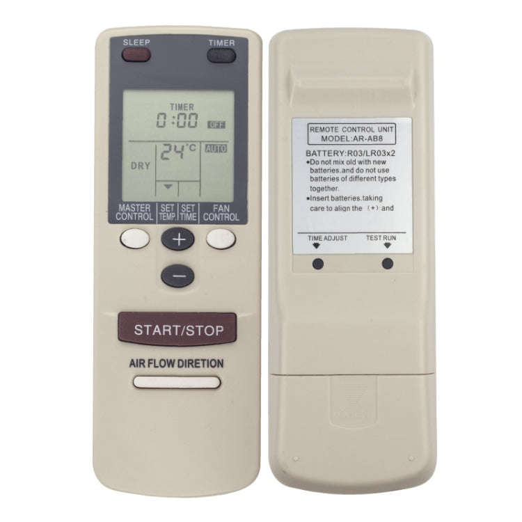 For Fujitsu AR-AB8 Air Conditioner Remote Control Replacement Parts