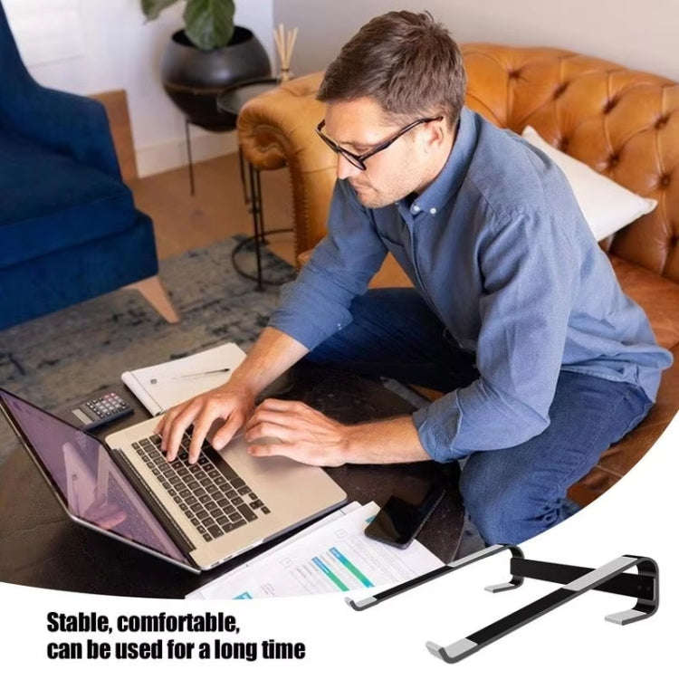 Aluminum Alloy Desktop Laptop Stand(Black)