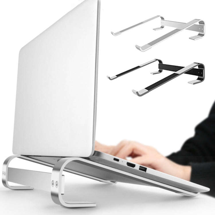 Aluminum Alloy Desktop Laptop Stand(Black)