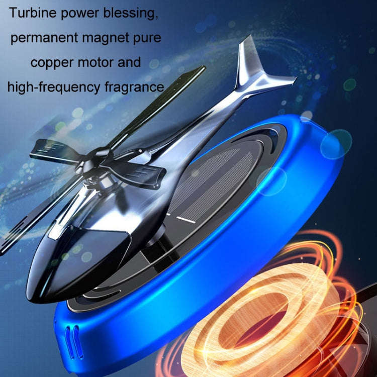 Car-Mounted Solar Rotating Airplane Aromatherapy Ornaments(Red)
