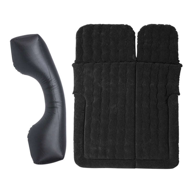 Inflatable Mattress For Car Travel SUV Rear Seat/Trunk, Color: Black Dual-purpose Long Pier