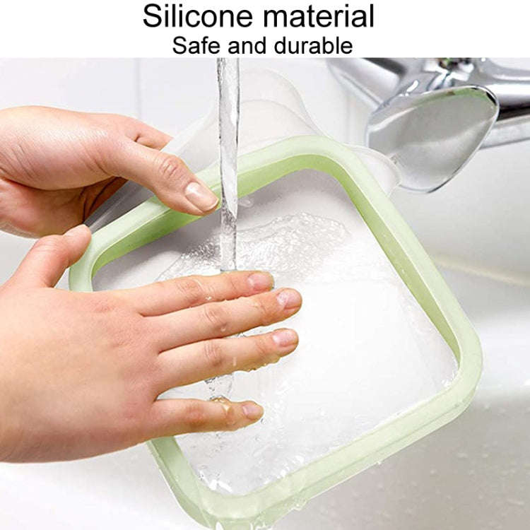 Portable Sandwich Toast Fresh Lunch Box Household Bento Holder(301-500ml)