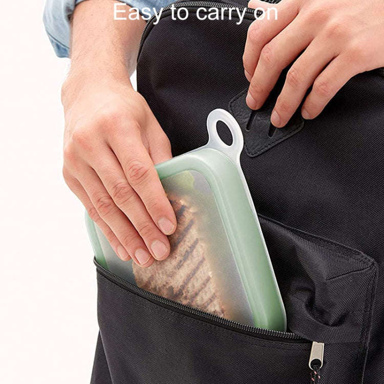 Portable Sandwich Toast Fresh Lunch Box Household Bento Holder(301-500ml)